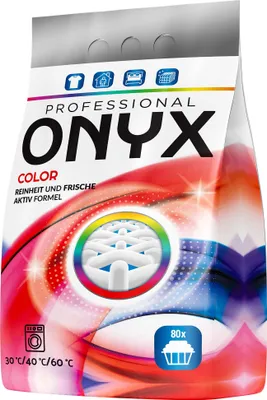 Produktbild von ONYX PROFESSIONAL Waschpulver (80 Wäschen) - Farbe 4,8 kg
