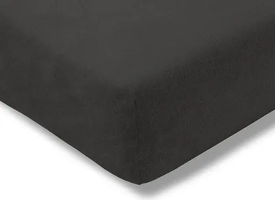 Obrázok produktu pre Napínacie prestieradlo Estella 5700  z velúru v troch veľkostiach a mnohých farbách, rozmery: 100 x 200 cm, FARBA: 905 – bridlicová