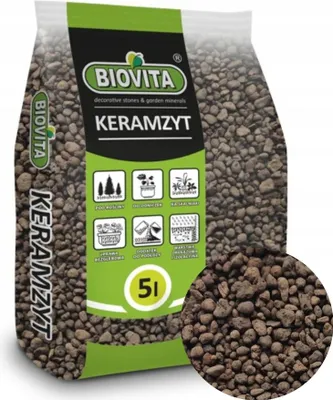 Image de Keramzyt Drenant - 5L - 4-8mm - Écologique - Idéal pour Plantes et Décoration