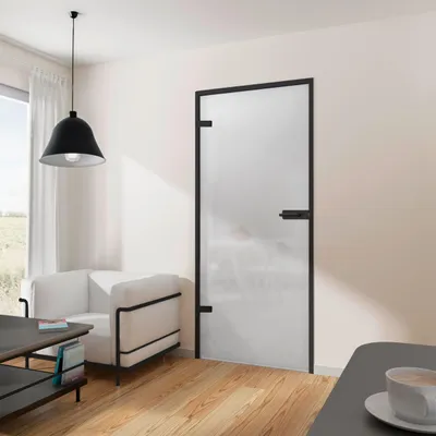 Produktbild von inova Glastür 834 x 1972 mm, Vollflächig satiniert, ESG, Beschlag DB30