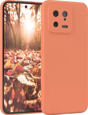 Produktbild von EAZY CASE - TPU Hülle für Xiaomi 13, TPU Case stoßfeste Handyhülle, weiches Cover mit Kameraschutz, Silikonhülle in Orange