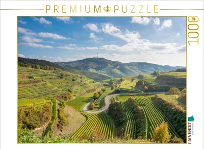 Produktbild von CALVENDO Puzzle Texaspass im Kaiserstuhl | 1000 Teile Lege-Größe 64x48cm Foto-Puzzle für glückliche Stunden