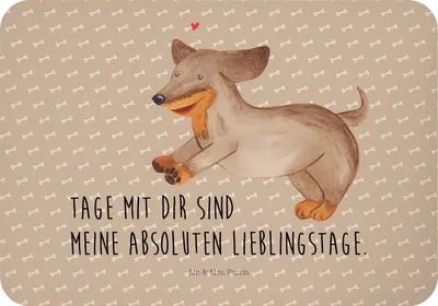Produktbild von Mr. & Mrs. Panda magnet Hund Dackel - Hundeglück - Geschenk, Sprüche, Kühlschrankmagnet, whiteboardmagnet, Hunde, Herz, haftmagnet, zettelhalter, küchenmagnet