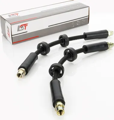 Produktbild von 2x Bremsschlauch Bremsleitung vorne beidseitig für AUDI A6 C6 - 340mm
