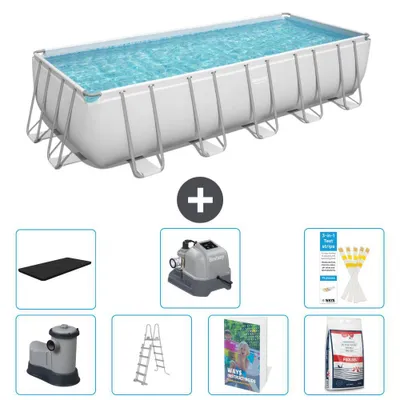 Produktbild von Bestway Power Steel Rechteckig - 640x274x132 cm - 8-teilig  S649
