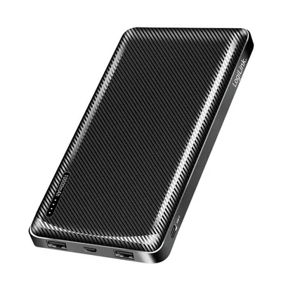 Produktbild von LogiLink Typhoon Mobile Power Bank, LiPo, 10.000mAh, black