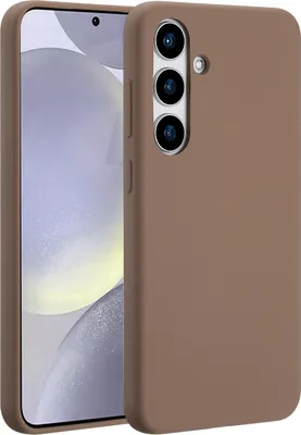 Produktbild von Accezz Liquid Silikoncase mit MagSafe Samsung Galaxy S24 Plus - Hellbraun