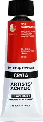 Produktbild von Daler Rowney Cryla Artists’ Acrylfarbe Cadmium Red 75 ml 1 Stck