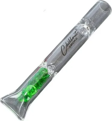 Produktbild von Glaspfeife mit Kugeln 10,5 cm Mix Farbe