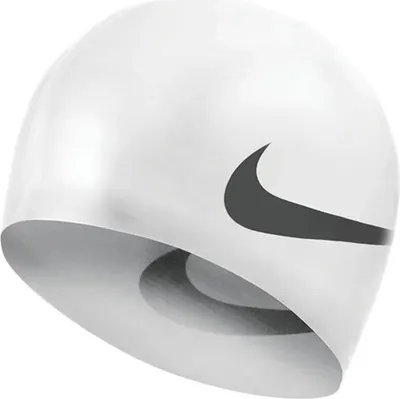 Produktbild von Nike Swim Big Swoosh Cap White White 1