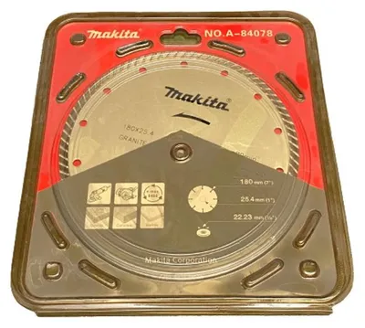 Produktbild von Makita Diamantsägeblatt Diamantscheibe 180 mm Granite DIA Sägeblatt A-84078