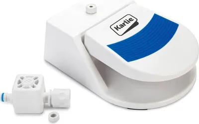 Produktbild von Karlie Wasserfontäne Splashy L: 25.5 cm B: 18 cm H: 8 cm weiss-blau