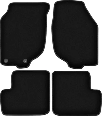 Immagine prodotto di Tappetini in velluto per Rover 25 (1999-2005, hatchback) neri, set 4 pz, con fissaggi
