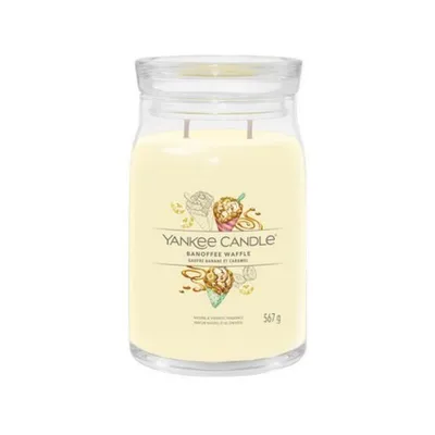 Obrázok produktu pre Yankee Candle BANOFFEE WAFFLE - Veľká sviečka Signature 567g