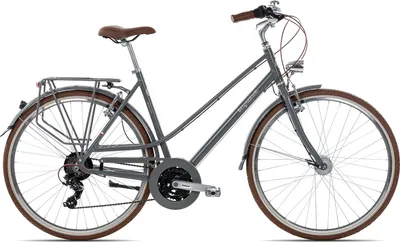 Produktbild von Bergrausch Marlies 21 nostalgisches Damen-Trekkingbike 28 Zoll Hellgrau 55 cm
