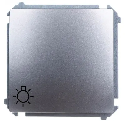 Produktbild von Kontakt-Simon BMS1.01/21, Drucktasten-Schalter, Kunststoff, Edelstahl, IP20, IP44, 250 V, 10 A