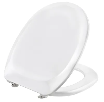 Obrázok produktu pre WC sedadlo Cornat Camero, klasický biely vzhľad, Duroplast, tvar D, KSCAM00