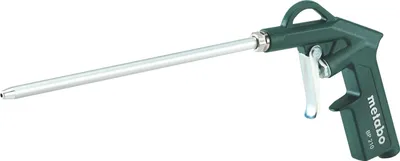 A Metabo BP 210 air duster gun against a white background.