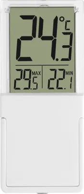 Obrázek produktu pro TFA 30.1030 Digitální okenní nebo vnitřní teploměr VISTA