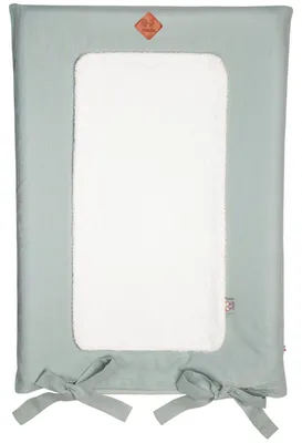 Produktbild von Wickelauflagenbezug Lino - 70 x 50 cm - Grun | by SEVIRA KIDS