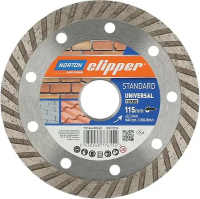 Produktbild von Diamantscheibe Standard Universal Turbo Ø115