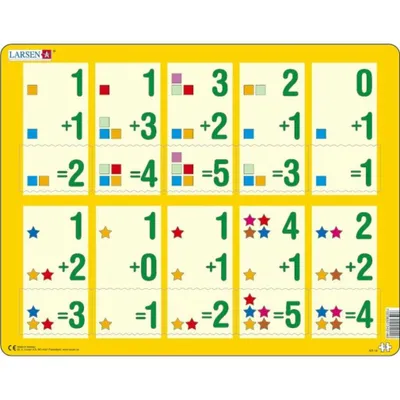 Image de Puzzle LARSEN Additionner jusqu'à cinq 10 pièces