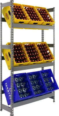 Produktbild von Simonrack Kit Simonbottle 3-1800X1000X300 Grau