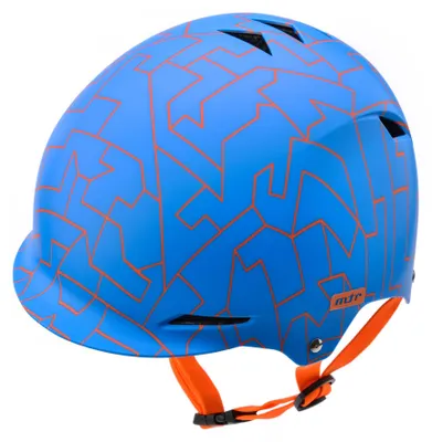 Image de Meteor - Enfants Couleurs unies - Casque de vélo PP5846 (48 cm - 52 cm) (Bleu)