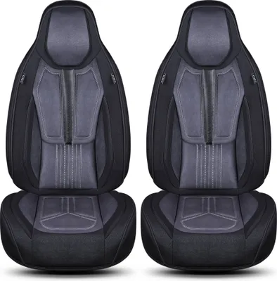Produktbild von Schonbezüge Sitzbezüge für Mercedes Sprinter W906 Bj 2006-18 in Schwarz/Grau DS6