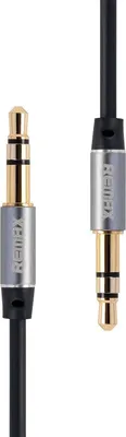 Zdjęcie produktu dla Kabel mini jack 3,5mm AUX Remax RL-L1001m (czarny)