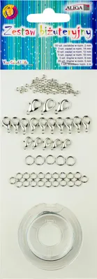 Produktbild von Kreatives Schmuckset Mix 93 Stück Silber Aliga