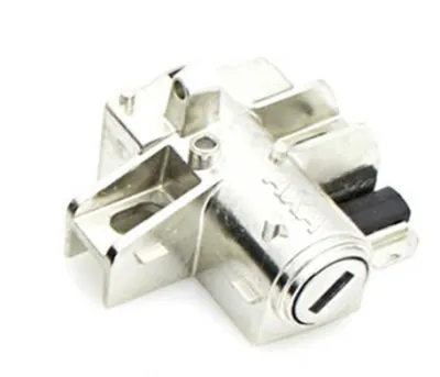 Produktbild von Akkuschloss Bosch 2 für Rahmenmontage, silber (1 Stück)