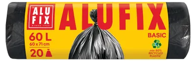 Immagine prodotto di Sacchi per rifiuti "Economy", nero, 60 l, 20 pz, ALUFIX XMS6020ECONNEW