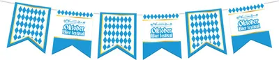 Produktbild von Oktober-Bier-Festival Wimpelkette 10m