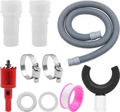 Image de Réservoir de récupération d'eau de pluie flexible pour citerne et raccordement de toiture de 100 mm