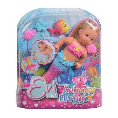 Produktbild von Simba Toys Evi LOVE Swimming Mermaid, 3 Jahr(e), Mädchen, 120 mm