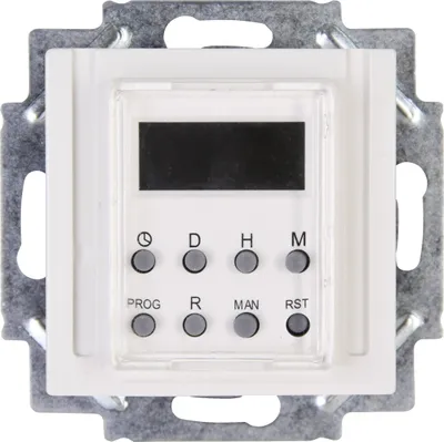 Elektronische Zeitschaltuhr HK07, weiß, Kunststoff, 8 Einstellungen