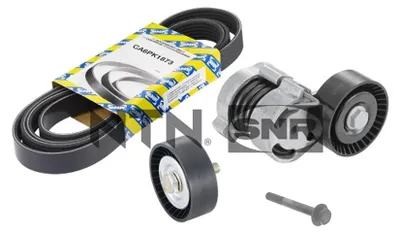 Produktbild von NTN SNR KA850.01 Keilrippenriemensatz für BMW 3 Touring (E91) 3 Limousine (E90) 3 Limousine (E46) 1 Schrägheck (E87) 5 Limousine (E60)