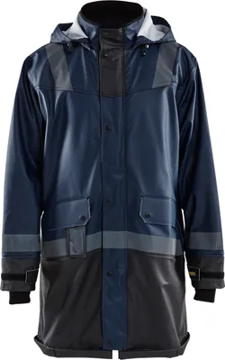Produktbild von Blakläder Regenmantel 4321 2003 Level 2 in 2 Farben, Farbe:dunkel marineblau/schwarz, Größe:XS