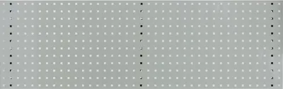 Produktbild von Lochplatte | BxH 148,2x45,6cm | Lichtgrau