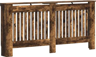 Obrázek produktu pro vidaXL Kryt radiátoru Kouřový dub 172 x 19 x 81,5 cm