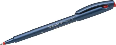 Produktbild von Tintenroller Topball 857 rot Packung mit 10 Stück