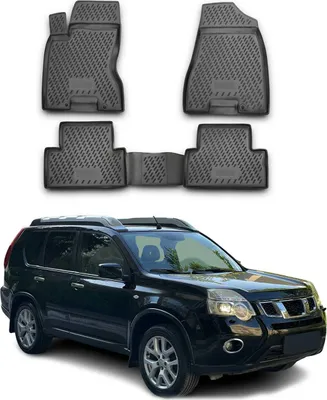 Image de OMAC Tapis de sol pour Nissan X-Trail T31 2008-2013 en caoutchouc Noir