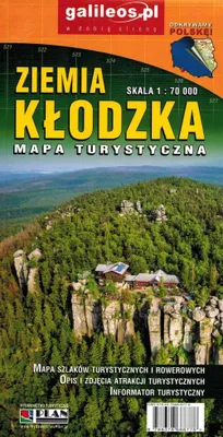 Zdjęcie produktu dla Glatzer Land 1:70 000. mapa turystyczna. Wydanie 2024. galileos