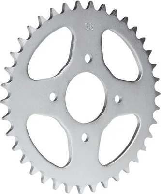 Productafbeelding van Kettingtandwiel, 38 tanden, 415-deling, type 0268, ZILVER, geschikt voor Hercules Prima M 2, 3, 4, 5, 6, Optima Jogging, HR MX1, P 1, 3, MF4, MP 2, 4