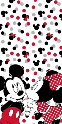 Zdjęcie produktu dla Ręcznik plażowy Mickey i Minnie Love
