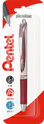 Produktbild von Kugelschreiber 0,7 mm EnerGel BL77 burgunderrot, 1 Stück