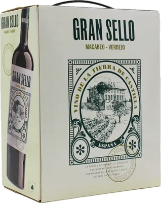 Produktbild von Gran Sello Macabeo Verdejo Back in Box 3l