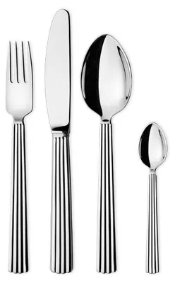 Zdjęcie produktu dla Georg Jensen BERNADOTTE Geschenkbox 4 Stück (11,12,17,33) Edelstahl hochglanzpoliert 3609504