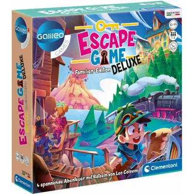 Zdjęcie produktu dla Clementoni Escape Game Deluxe, Partyspiel